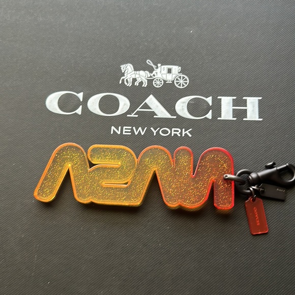 Coach x NASA Space Resin Bag Charm Key Fob Limited Edition Collection Rocket - Picture 7 of 8